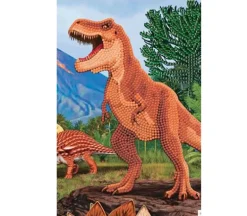 CA Diamond Art Notebook Kit – T-Rex Dinosaur