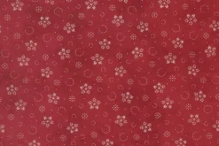 Candlelight Christmas Flurries on Crimson