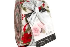 Candlelight Christmas 2 1/2-inch Jelly Roll Strips, 40 count