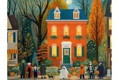 Candy Quest 500-Piece Halloween Puzzle