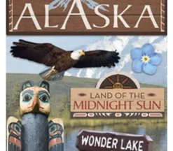 Cardstock Sticker – Alaska