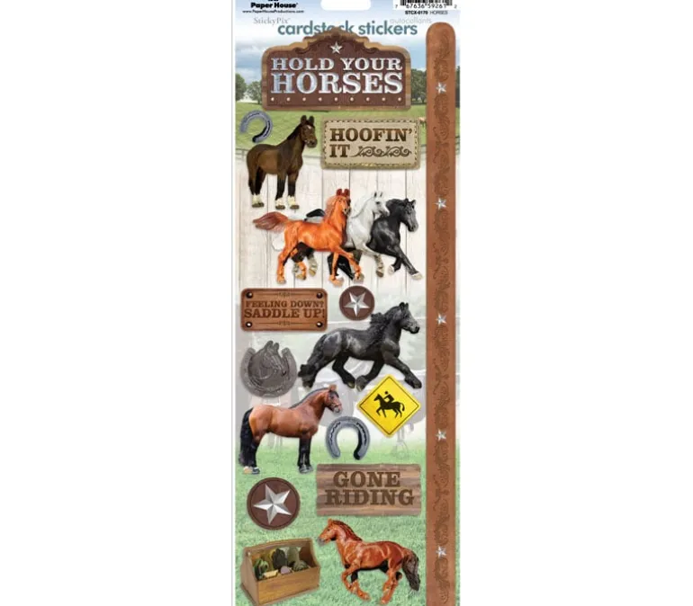 Cardstock Sticker – Horse