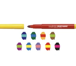 Carioca Magic Color Change Felt Tip Pen Set – 10 Piece