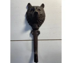 Cast Iron Hook – Bear Head
