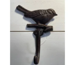 Cast Iron Hook – Bird on Branch
