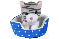 8″ Cat In Bed Plush