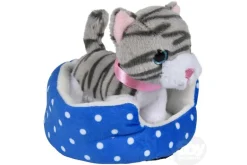 8″ Cat In Bed Plush