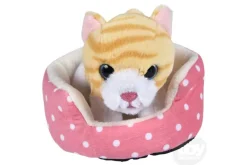 8″ Cat In Bed Plush