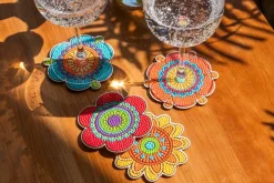 Cats Coasters Diamond Painting Kit 4pc