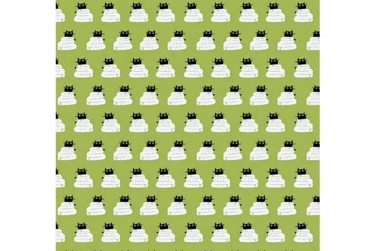 Cats in the Laundry Rinse Repeat on White