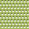 Cats in the Laundry Wrap on Grass Green