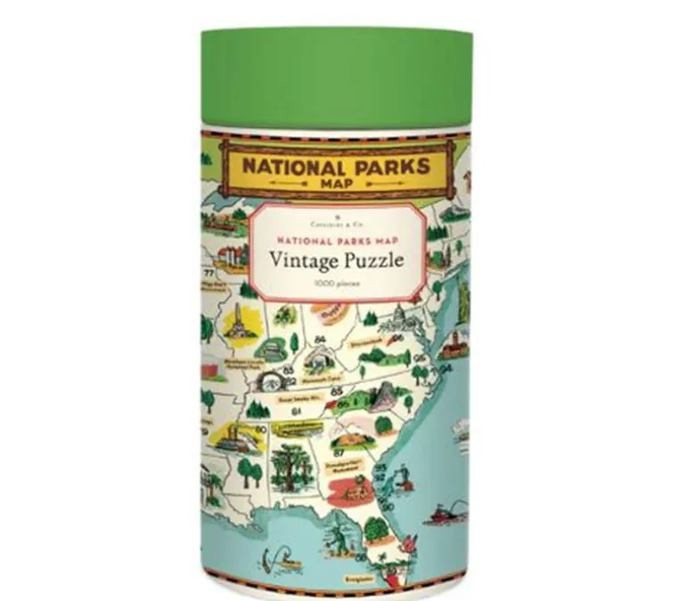 Cavallini Puzzle – Vintage Forage – 1000 Piece