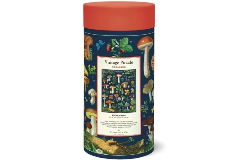 Cavallini Puzzle – Vintage Forage – 1000 Piece