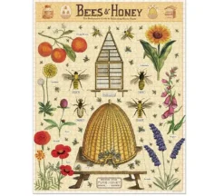 Cavallini Puzzle – Vintage Language of Flowers – 1000 Piece