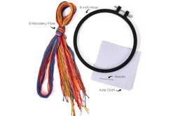 Celestial Harmony Cross Stitch Kit with 6-inch Hoop