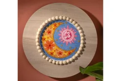 Celestial Harmony Cross Stitch Kit with 6-inch Hoop