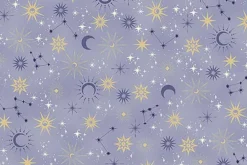 Charmed Scroll on Blue
