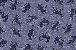 Charmed Whiskers Cats Toss on Blue