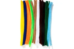Chenille Stems – 6mm 12″ – 100pc. – Animal Mix