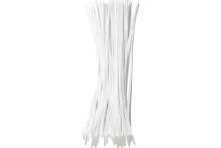 Chenille Stems – 6mm 12″ – 25pc. – Black