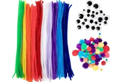 Chenille Stems – 6mm 12″ – 25pc. – Gray