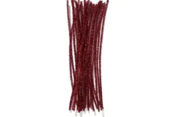 Chenille Stems – 6mm 12″ – 25pc. – Red
