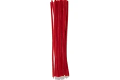 Chenille Stems – 6mm 12″ – 25pc. – Red