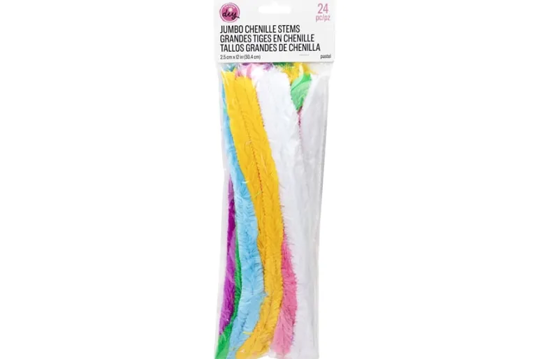 Chenille Stems – 24pc. – Pastel