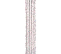 Chenille Stems – White Iridescent – 25 Piece
