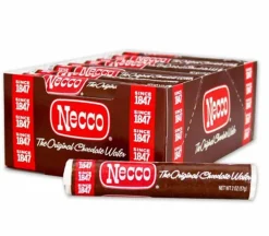 Chocolate Necco Wafers – 1 Roll