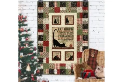 Christmas Tails Diagonal Stripe Mulitcolor
