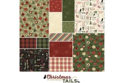 Christmas Tails 2 1/2-inch Strip Roll, 40 Count