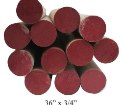 Cindoco Dowel – 36-inch x 3/4-inch – Red