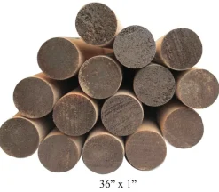 Cindoco Dowel – 36-inch x 1-inch – Neutural