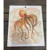 CJ Bella Swedish Towel – Octopus Orange