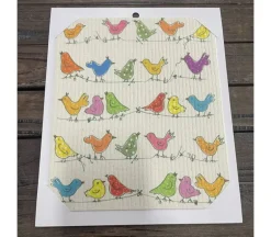 CJ Bella Swedish Towel – Roosters Scatter