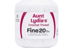 Classic Crochet Thread – Size 10 – 1,000-yard Value Size – White