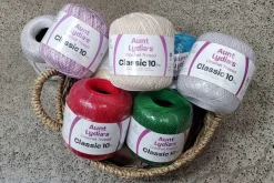 Classic Crochet Thread – Size 10 – 1,000-yard Value Size – White