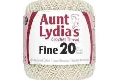 Classic Crochet Thread – Size 10 – 1,000-yard Value Size – White