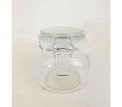 Clear Canister with Latch Lid