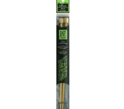 Clover Bamboo Knitting Needle – Single Point – 9-inch – Size 9