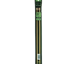 Clover Bamboo Knitting Needle – Single Point – 13-inch – Size 10