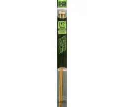 Clover Bamboo Knitting Needle – Single Point – 13-inch – Size 4