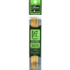 Clover Bamboo Knitting Needle – Double Point – 5 Piece – 5-inch – Size 4
