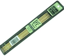 Clover Bamboo Knitting Needle – Double Point – 5 Piece – 7-inch – Size 3