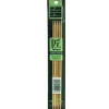 Clover Bamboo Knitting Needle – Double Point – 5 Piece – 7-inch – Size 4
