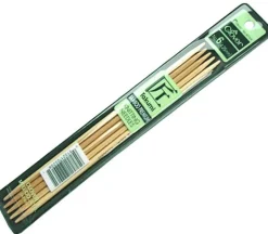 Clover Bamboo Knitting Needle – Double Point – 5 Piece – 7-inch – Size 6