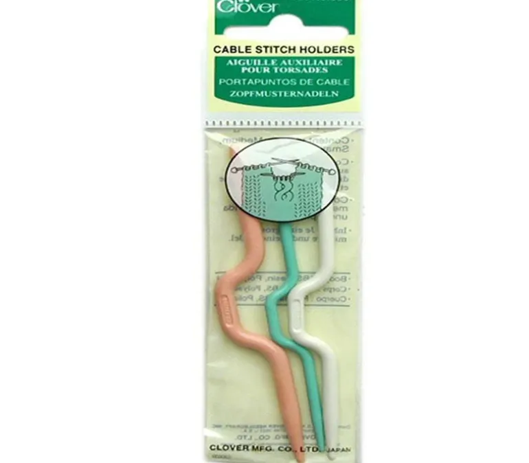 Clover Cable Stitch Holders Set – 3 Piece