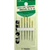 Clover Hand Needle – Gold Eye Tapestry – #18/22 – 6 Piece