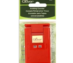 Clover Knitting Counter Red